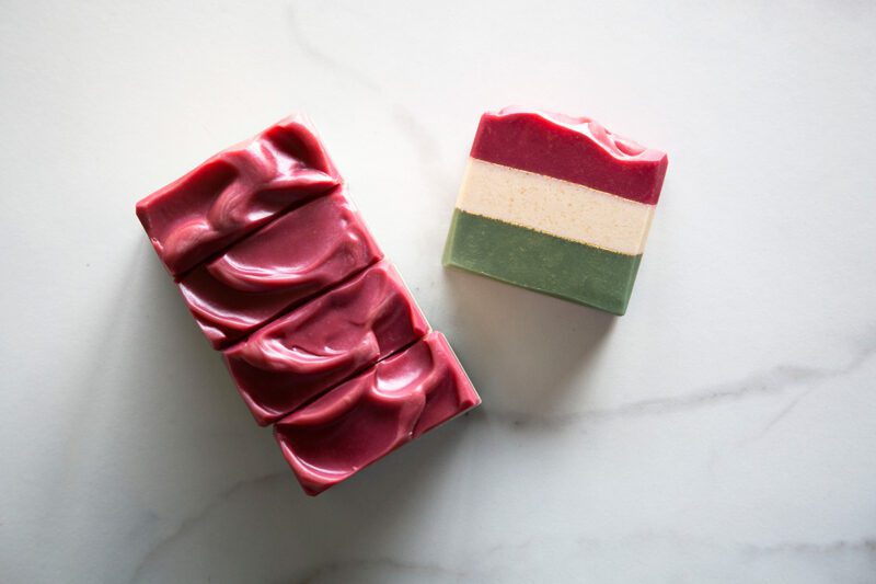 Image of the Cranberry Balsam soap